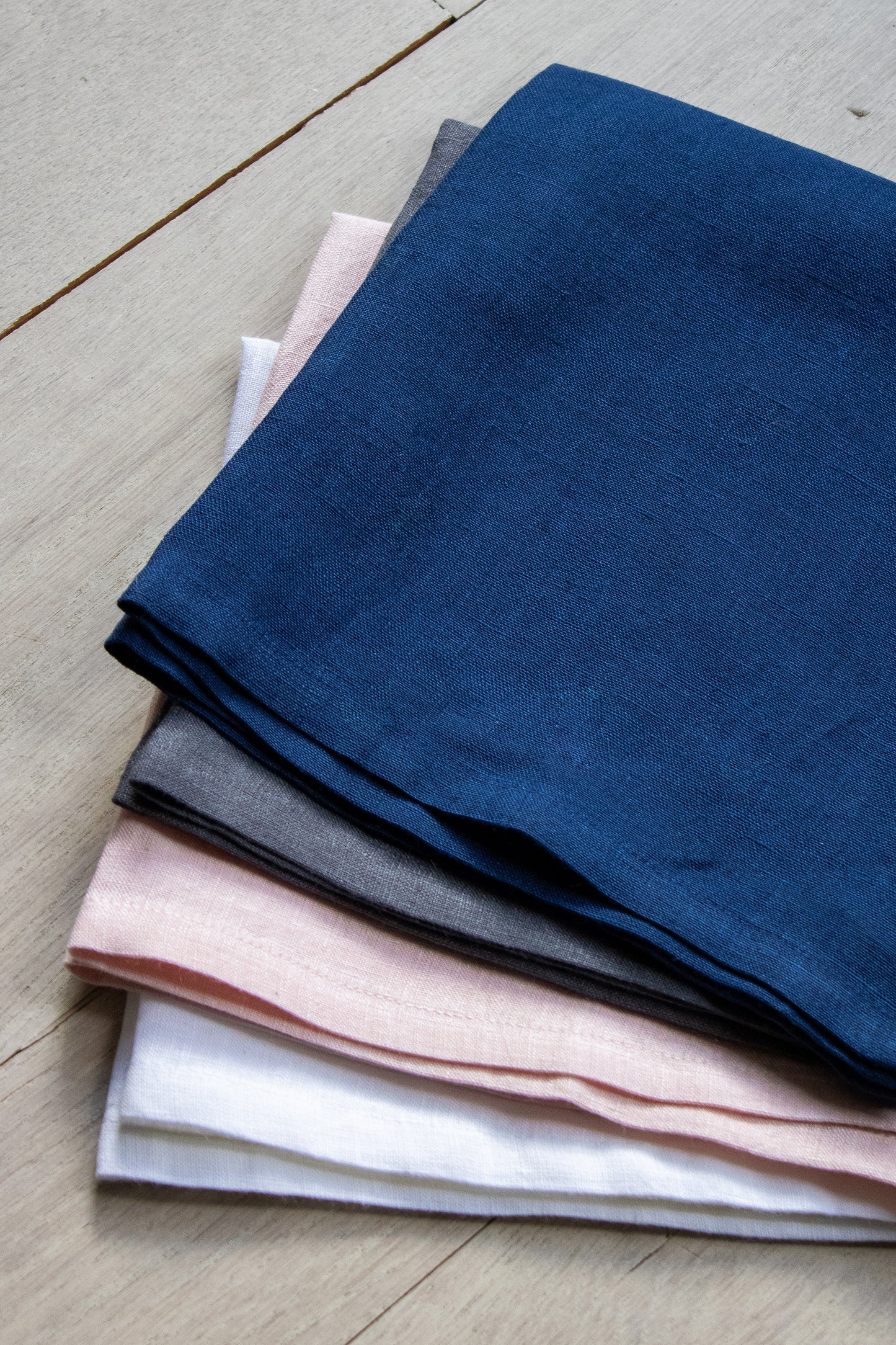 Canvas Home Classic Charcoal Linen Napkin, Set of 4