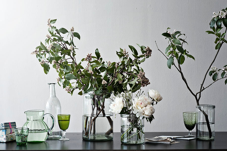 Recycled Glassware