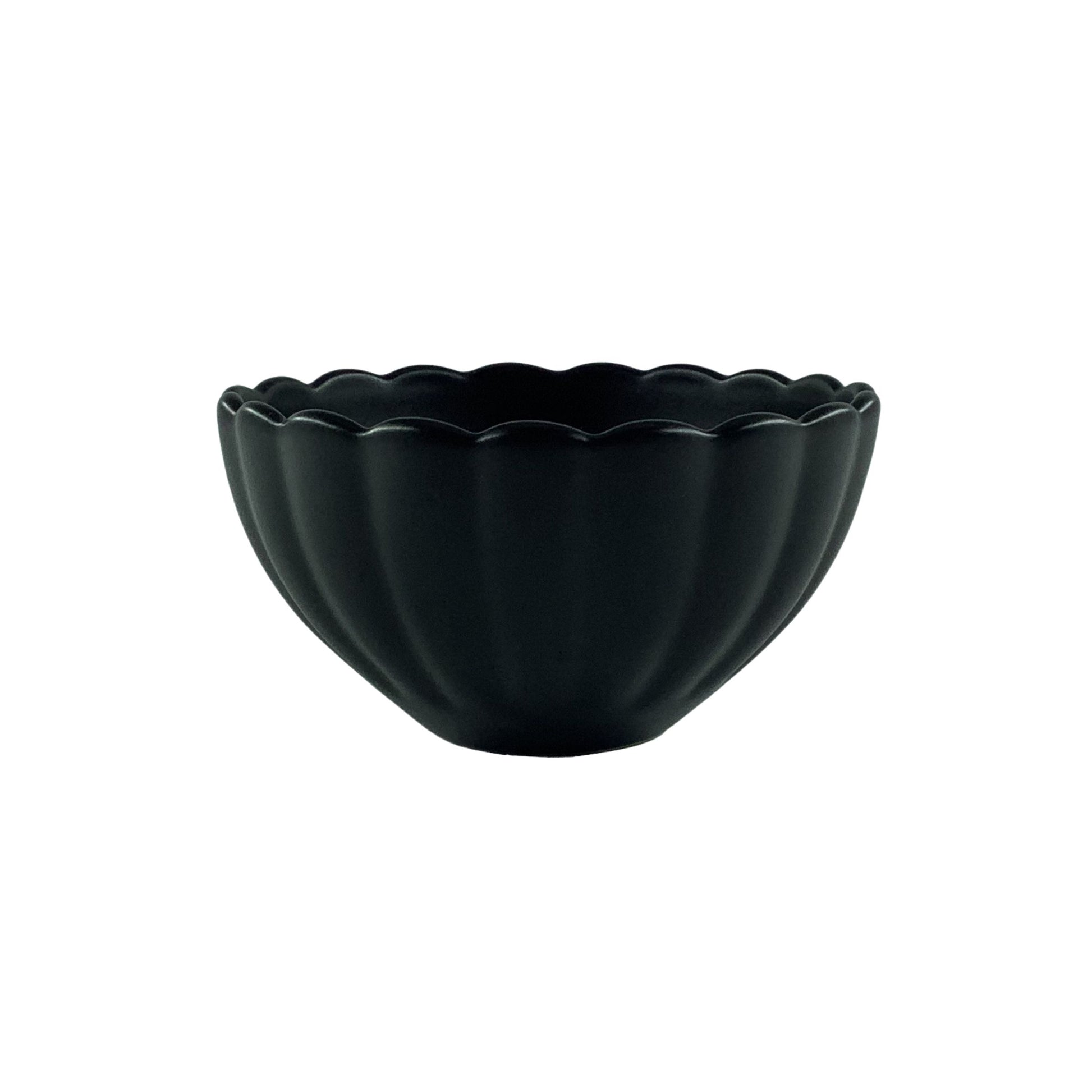 Lafayette Noir Stoneware Cereal Bowl, Set of 4 Canvas Home Black, Bowls, Cereal Bowl, Ellen DeGeneres, Lafayette, Lafayette Noir, Noir, Portugal