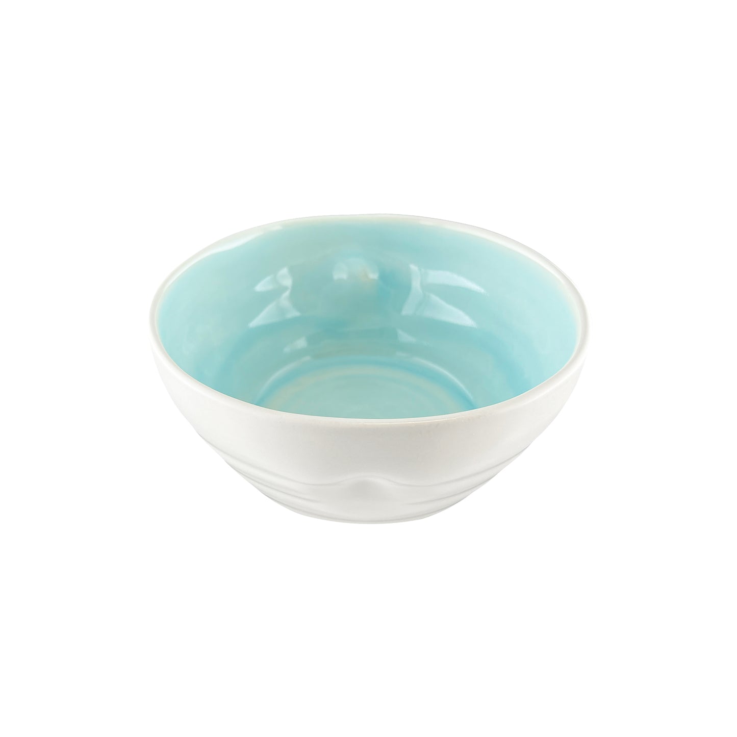 Pinch Aqua Stoneware 16 Piece Dinnerware Set, Service For 4