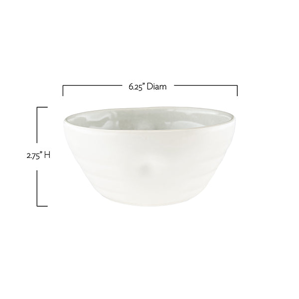 Pinch White Stoneware 16 Piece Dinnerware Set, Service For 4