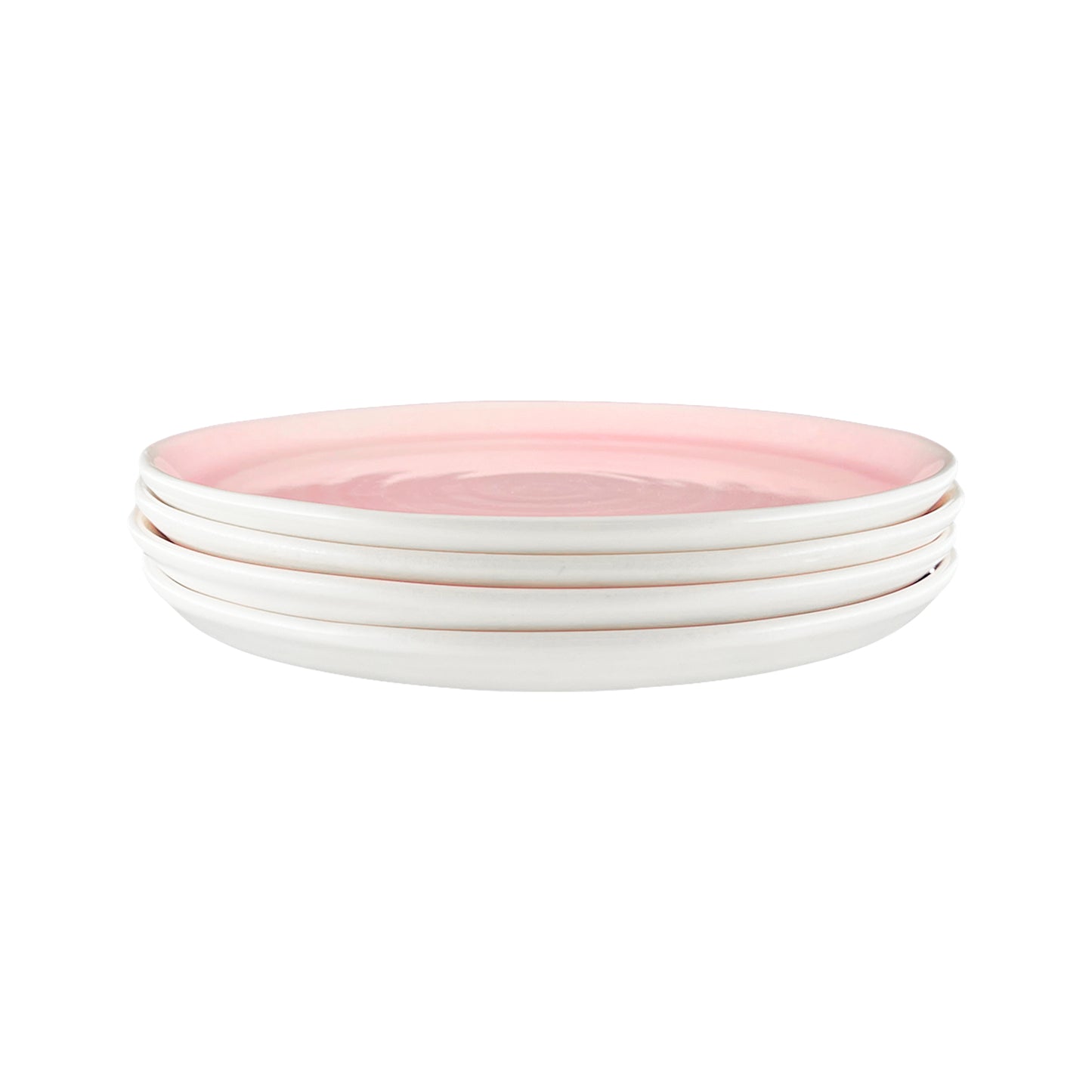 Pinch Dinner Plate in Pink - Set of 4
