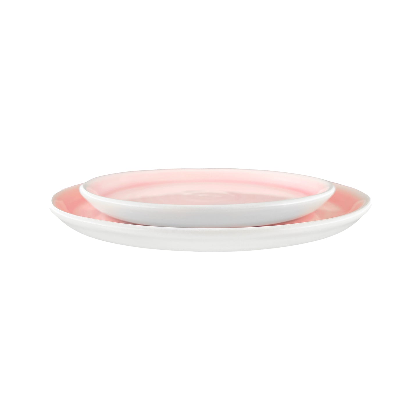 Pinch Pink Stoneware 16 Piece Dinnerware Set, Service For 4