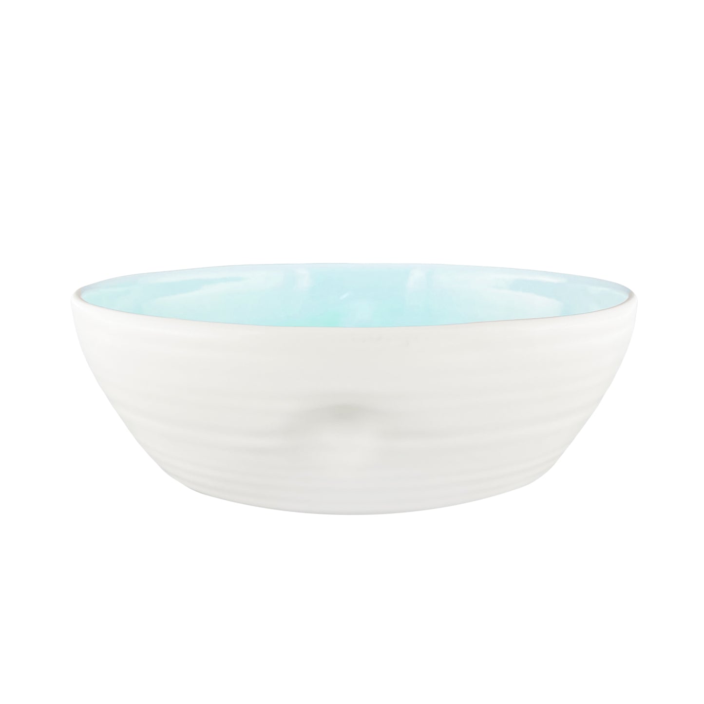 Pinch Large Salad Serving Bowl in Aqua