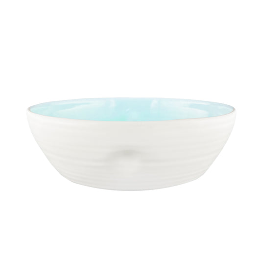Pinch Large Salad Serving Bowl in Aqua