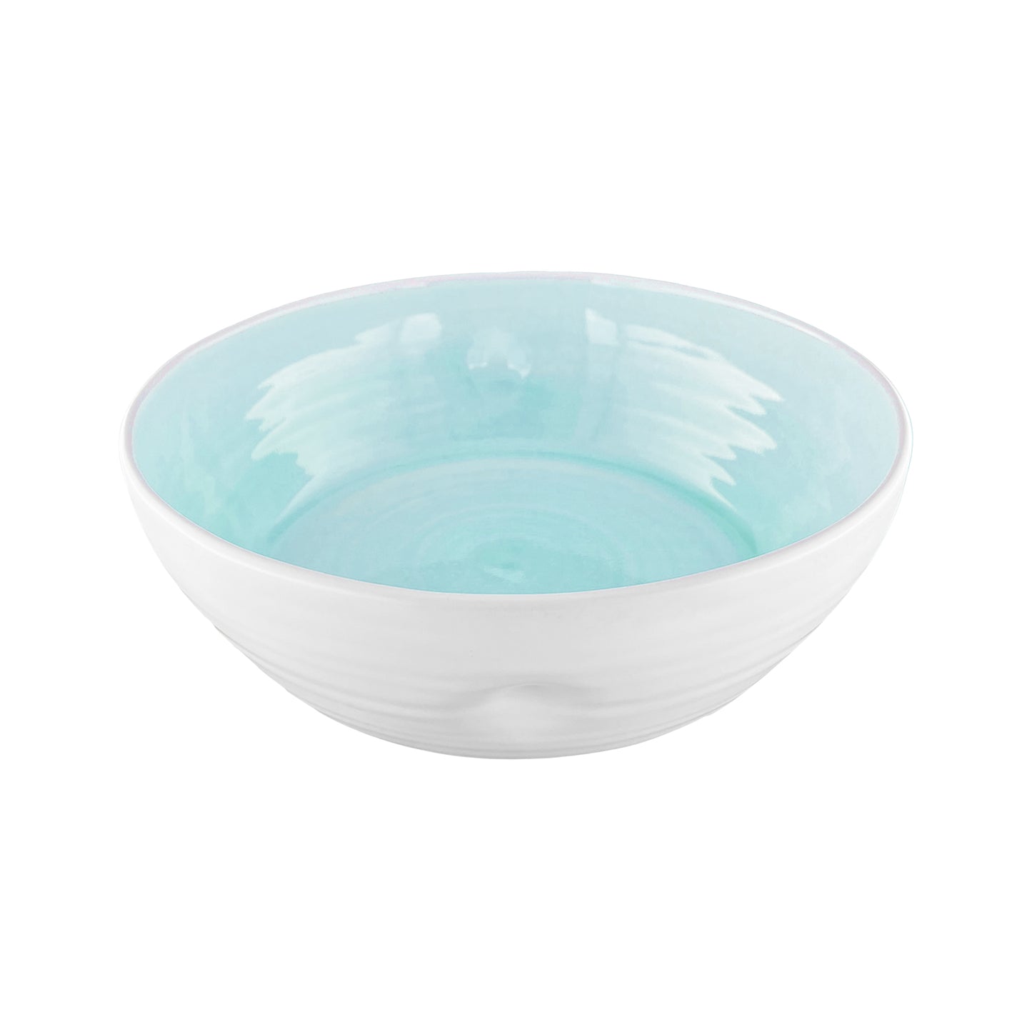 Pinch Large Salad Serving Bowl in Aqua