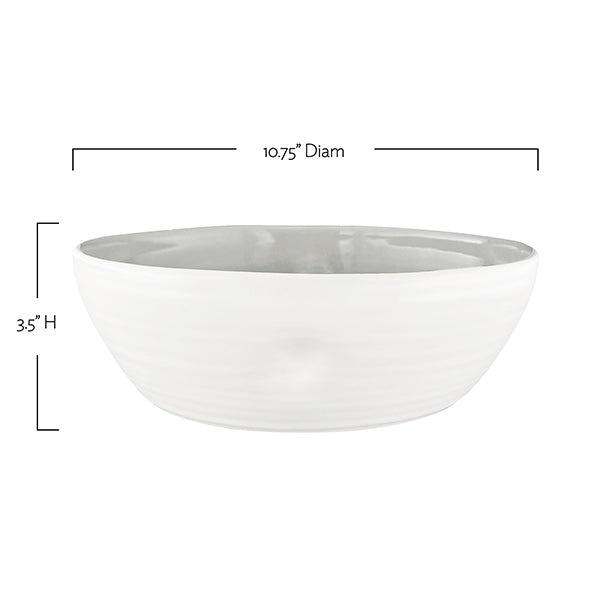Pinch Large Salad Serving Bowl in Aqua