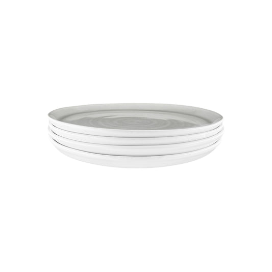 Pinch Salad Plate in Grey - Set of 4