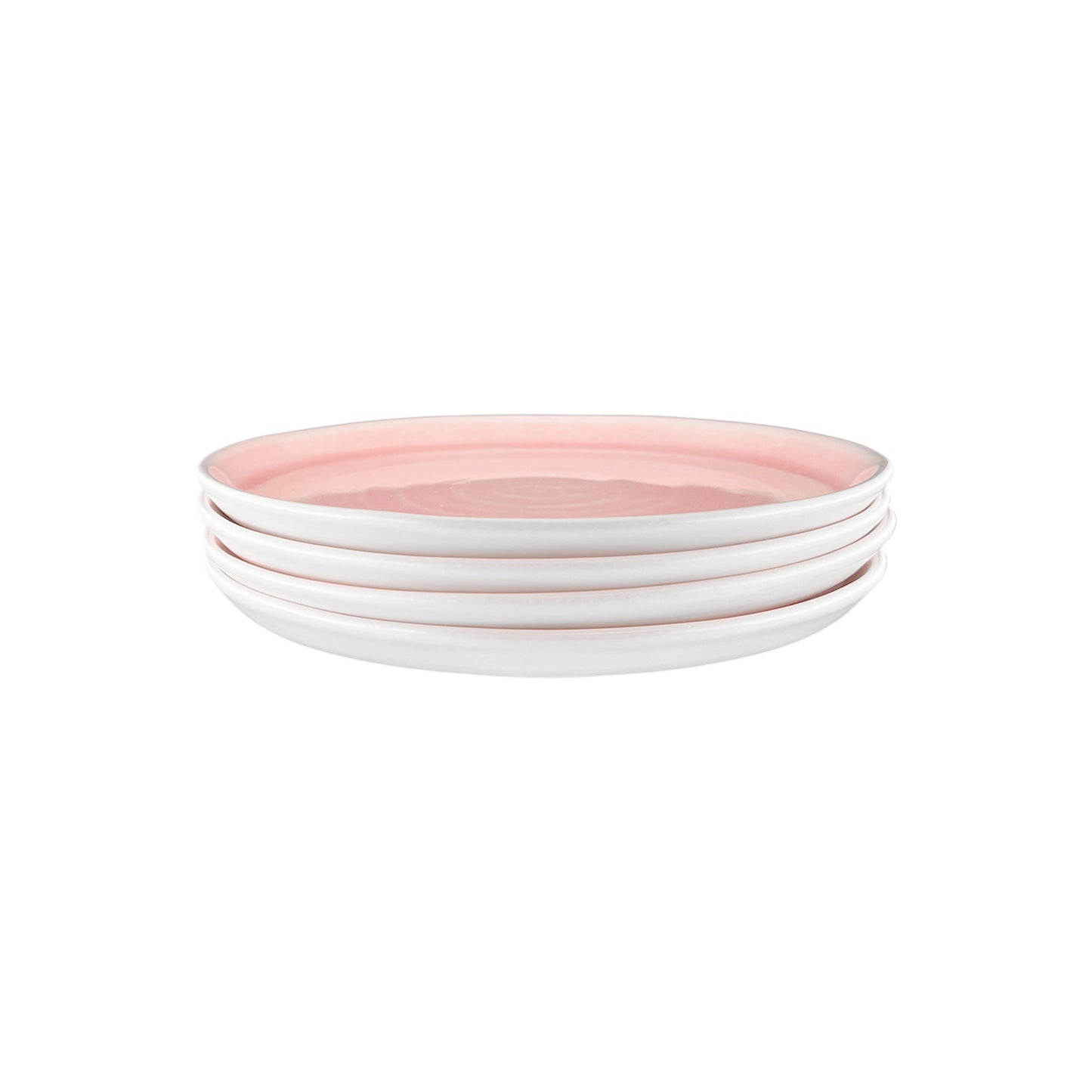 Pinch Salad Plate in Pink - Set of 4