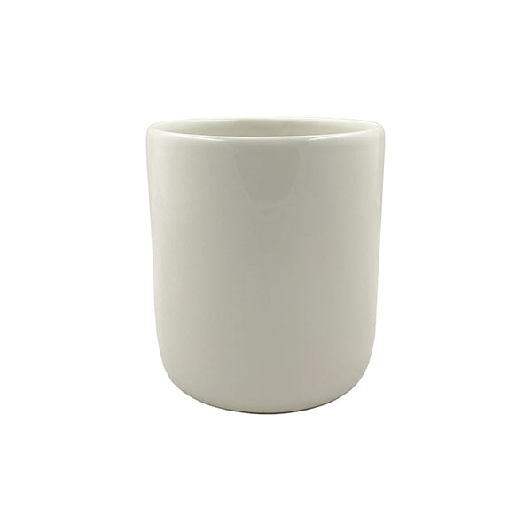 Reims Stoneware Salt Utensil Cup, Set of 2 Canvas Home Hand Glazed, Kitchen Crock, Kitchen Utensil Cup, Reims Collection, Reims Salt, Reims Utensil Cup, Salt, Utensil Cup, White