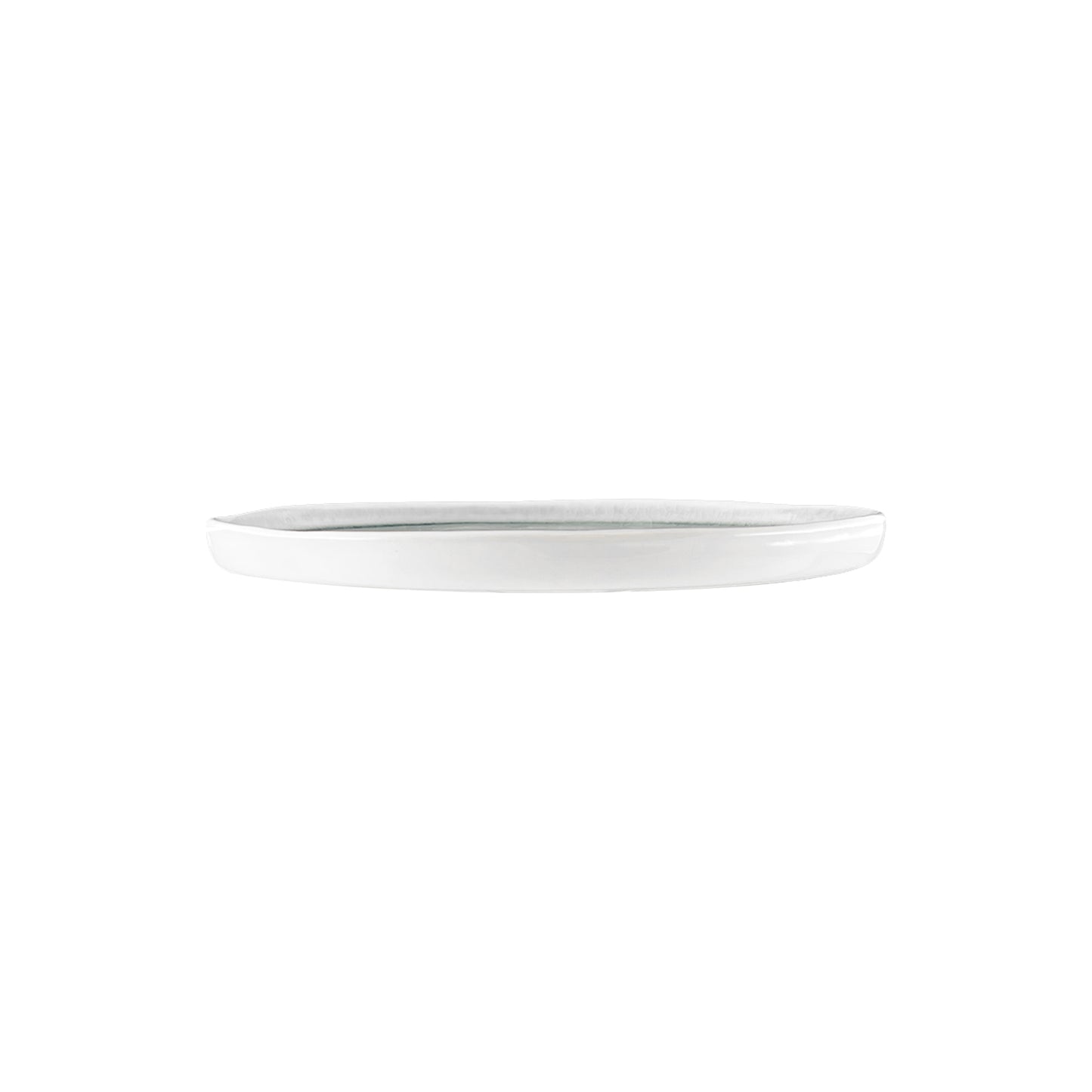 Meadow Grey Porcelain Medium Plate, Set of 4