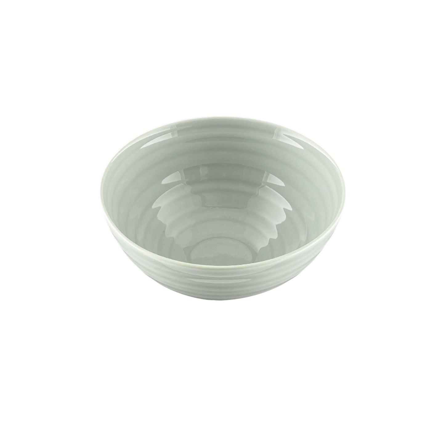 Daniel Smith Smoke Porcelain 4 Piece Dinnerware Set, Service For 1