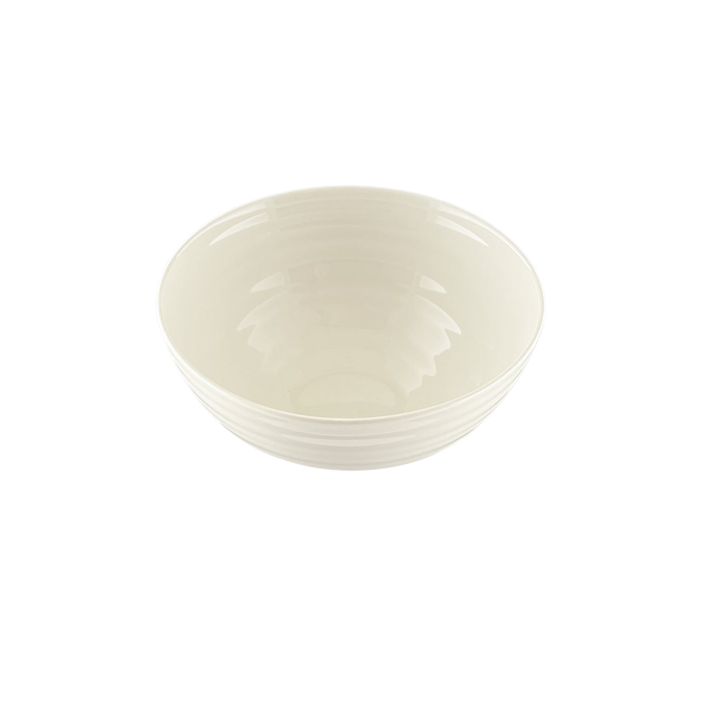 Daniel Smith Ivory Porcelain 16 Piece Dinnerware Set, Service For 4