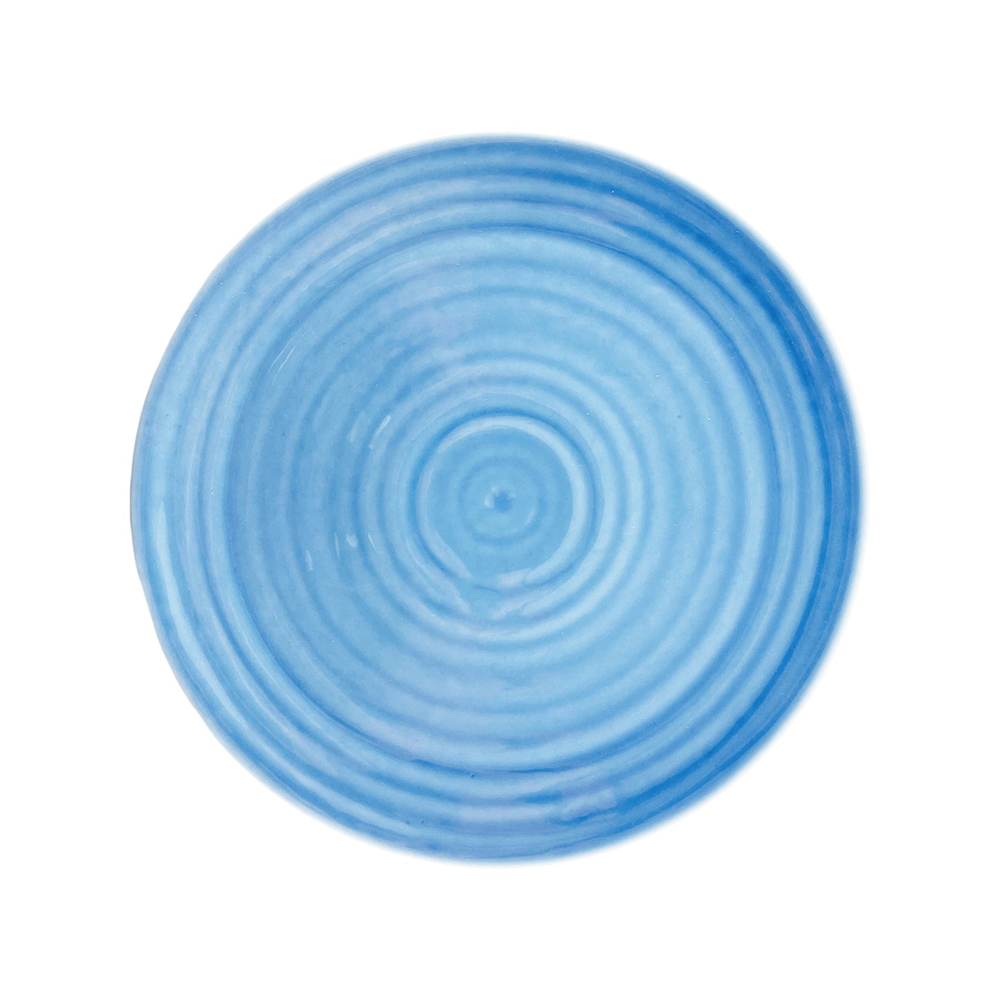 Daniel Smith Blue Porcelain 16 Piece Dinnerware Set, Service For 4