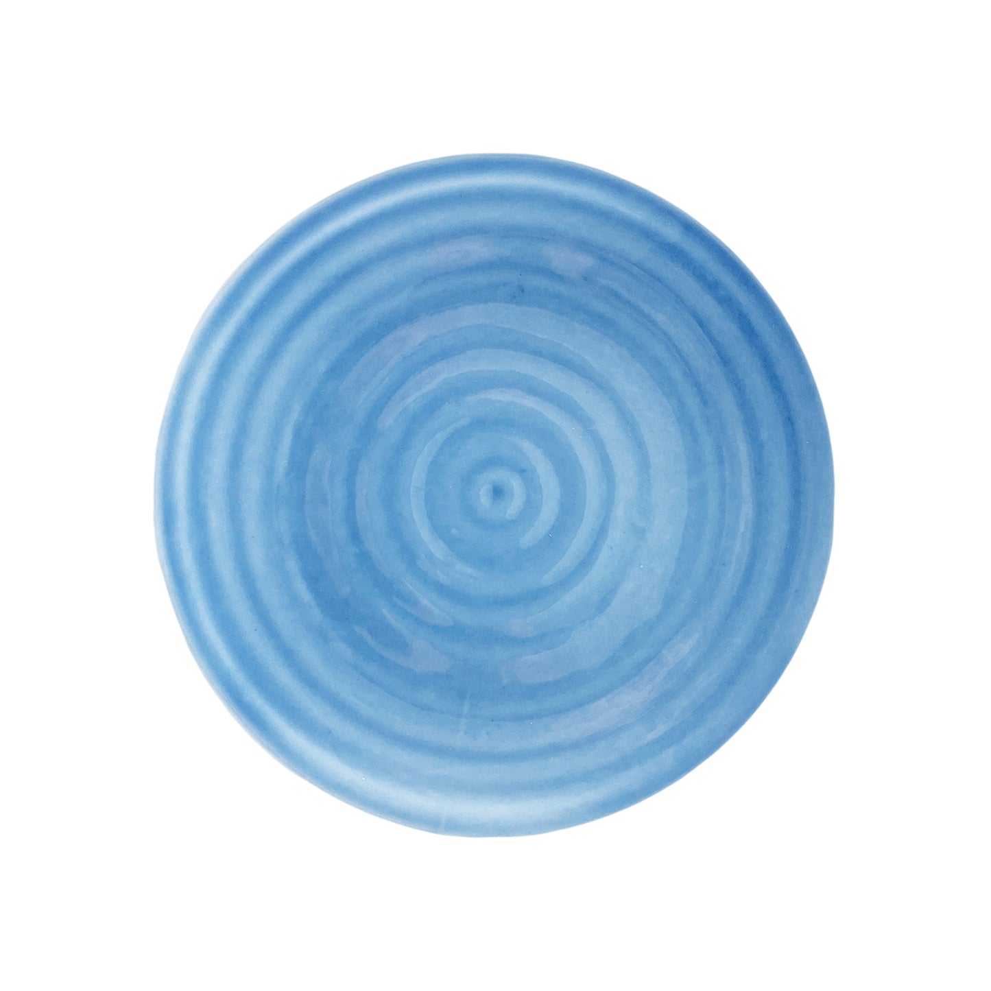 Daniel Smith Blue Porcelain 16 Piece Dinnerware Set, Service For 4