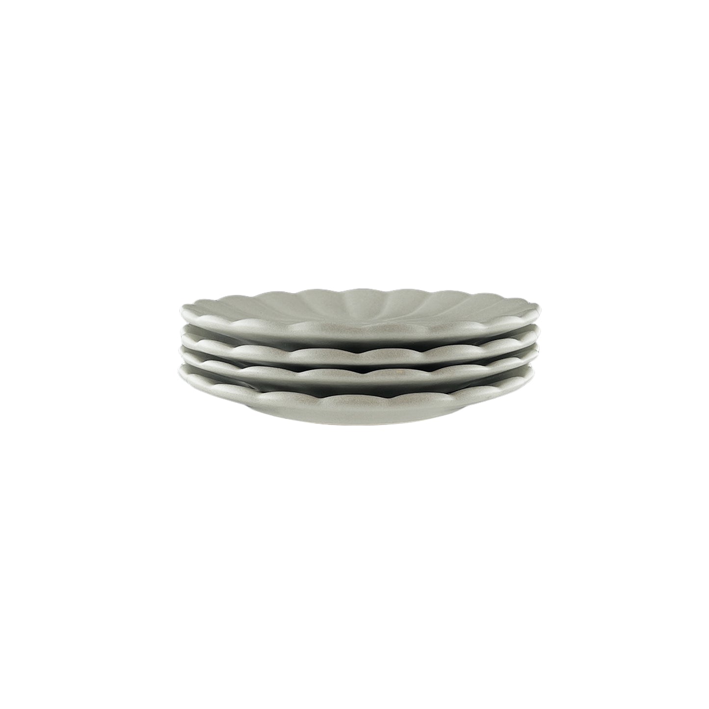 Lafayette Fog Stoneware Bread Plate, Set of 4