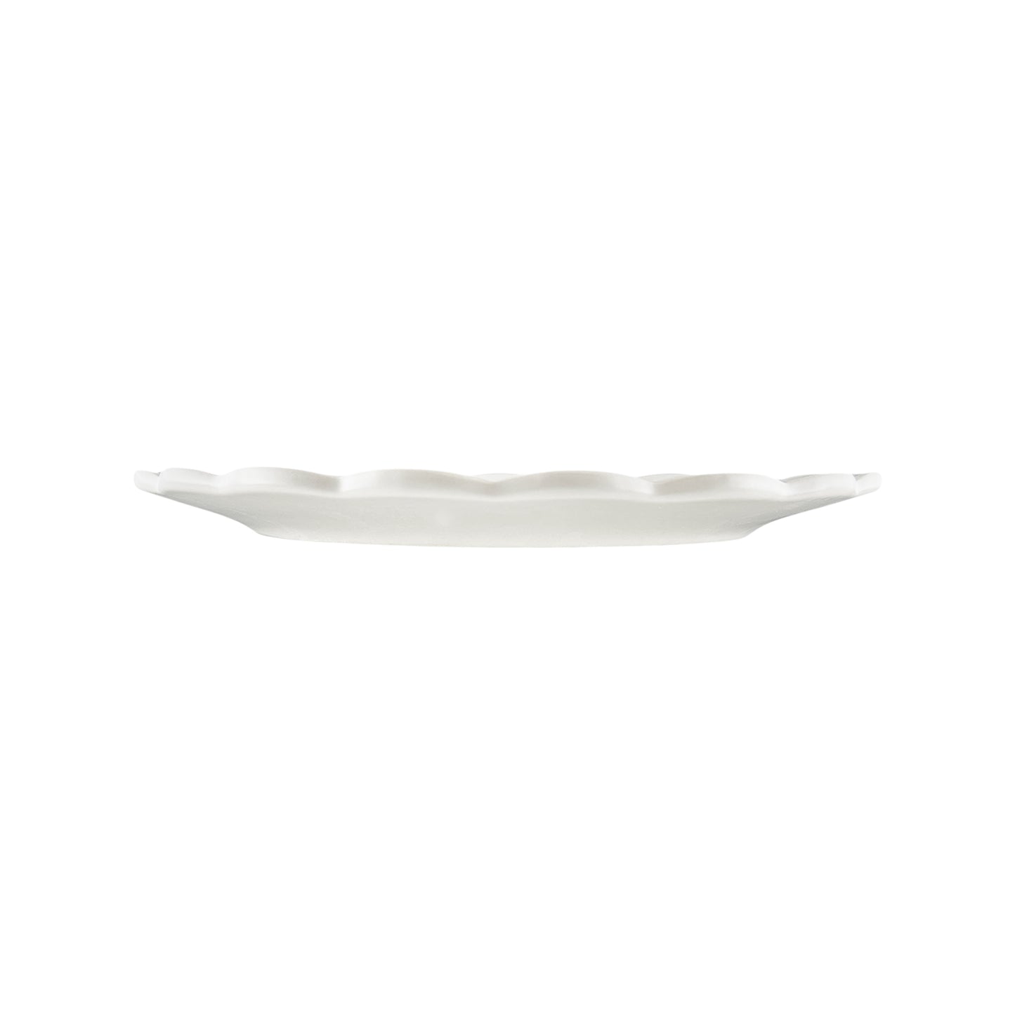 Lafayette Pearl White Stoneware Dinner Plate, Set of 4
