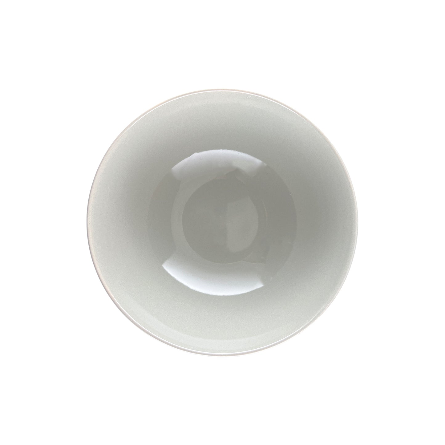 Shell Bisque Grey Porcelain 4 Piece Dinnerware Set, Service For 1