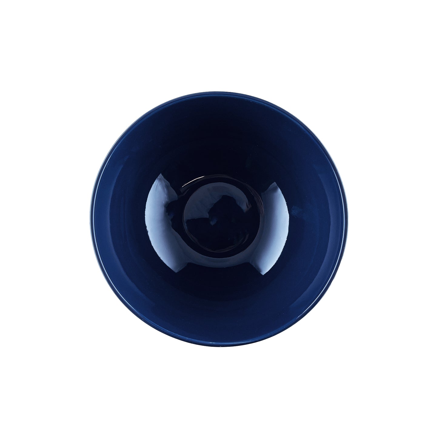 Shell Bisque Indigo Porcelain 4 Piece Dinnerware Set, Service For 1