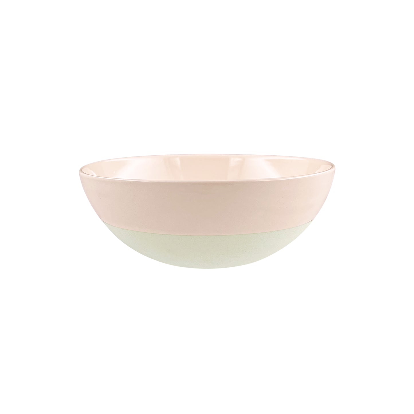 Shell Bisque Soft Pink Porcelain 4 Piece Dinnerware Set, Service For 1