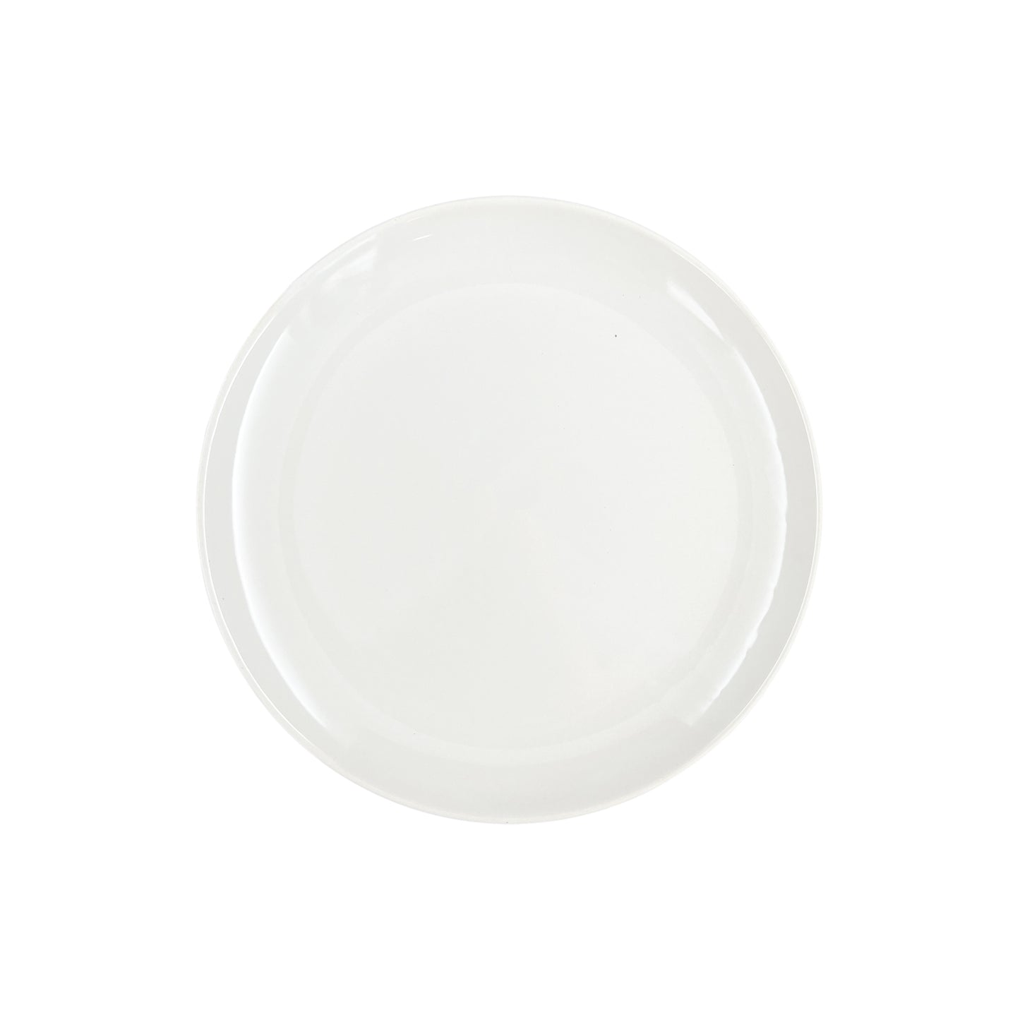 Shell Bisque White Porcelain 3 Piece Dinnerware Set, Service For 1