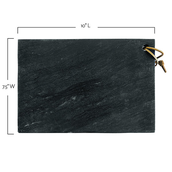 Catalina Black Marble Large Chopping Board