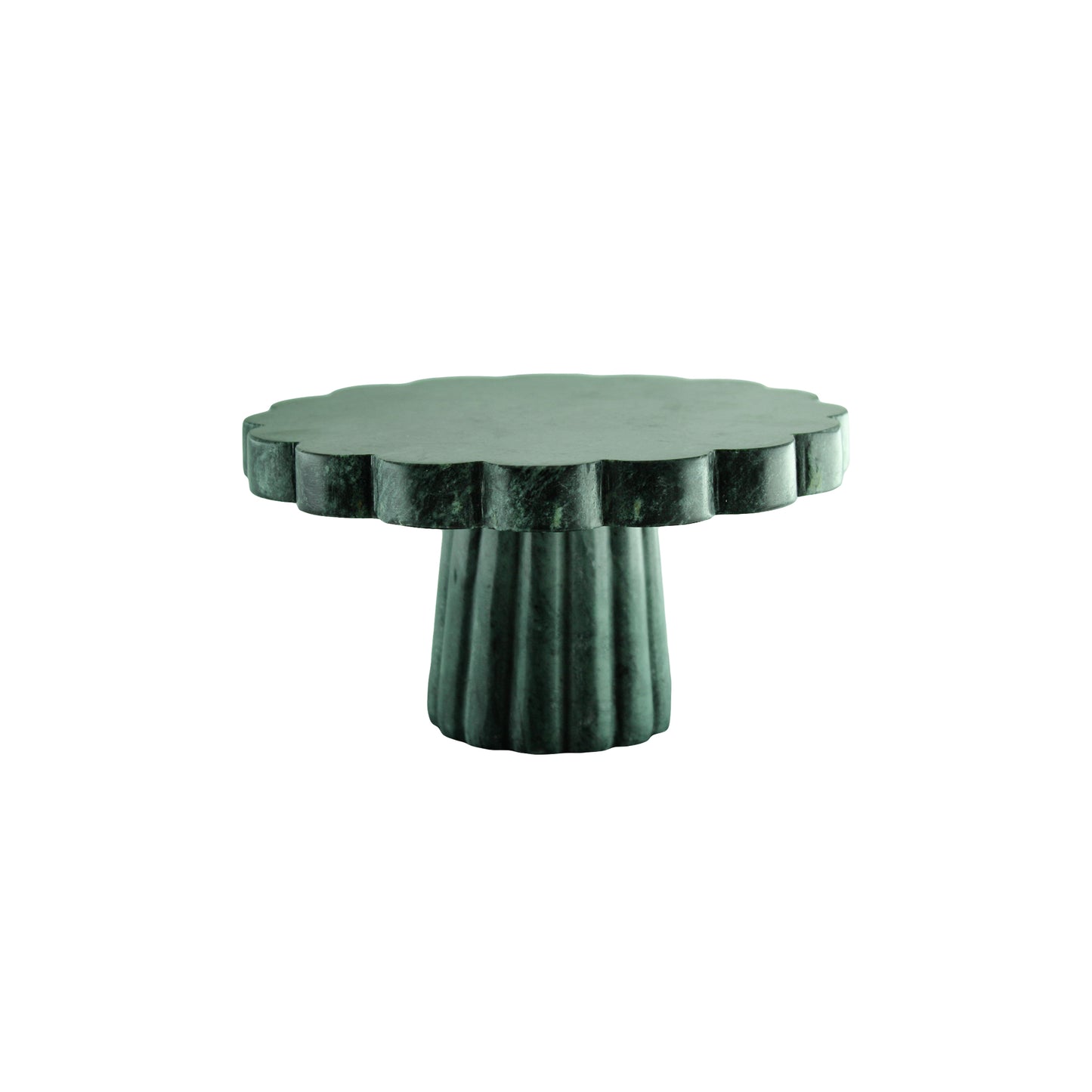 Verona Green Marble Small Cake Stand