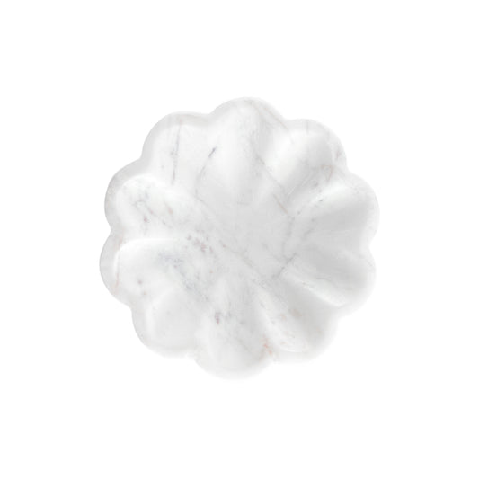 Verona White Marble Small Flora Nesting Bowl