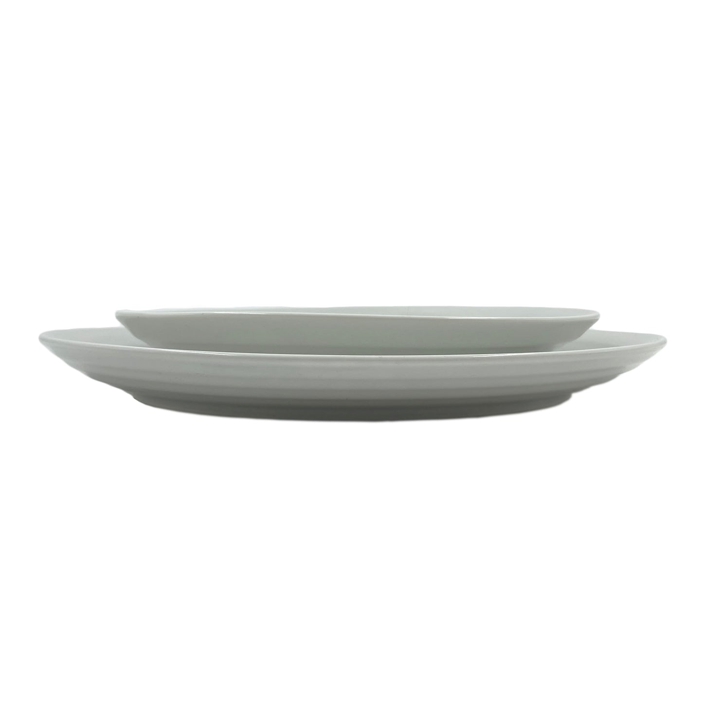 Daniel Smith Smoke Porcelain 16 Piece Dinnerware Set, Service For 4 Canvas Home canvas home, contemporary dinnerware, Daniel Smith, Daniel Smith Collection, dinner party, dinnerware, dinnerware sets, dish sets, family, Large, modern dinnerware, Place Setting, Plates, simple dinnerware, Smoke, tabletop, tableware