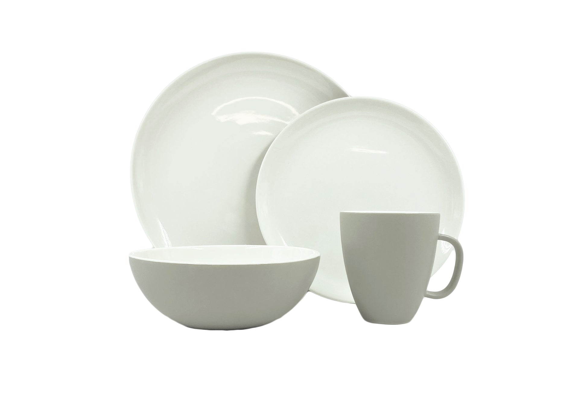 Procida 4-piece place setting - Grey Canvas Home Procida