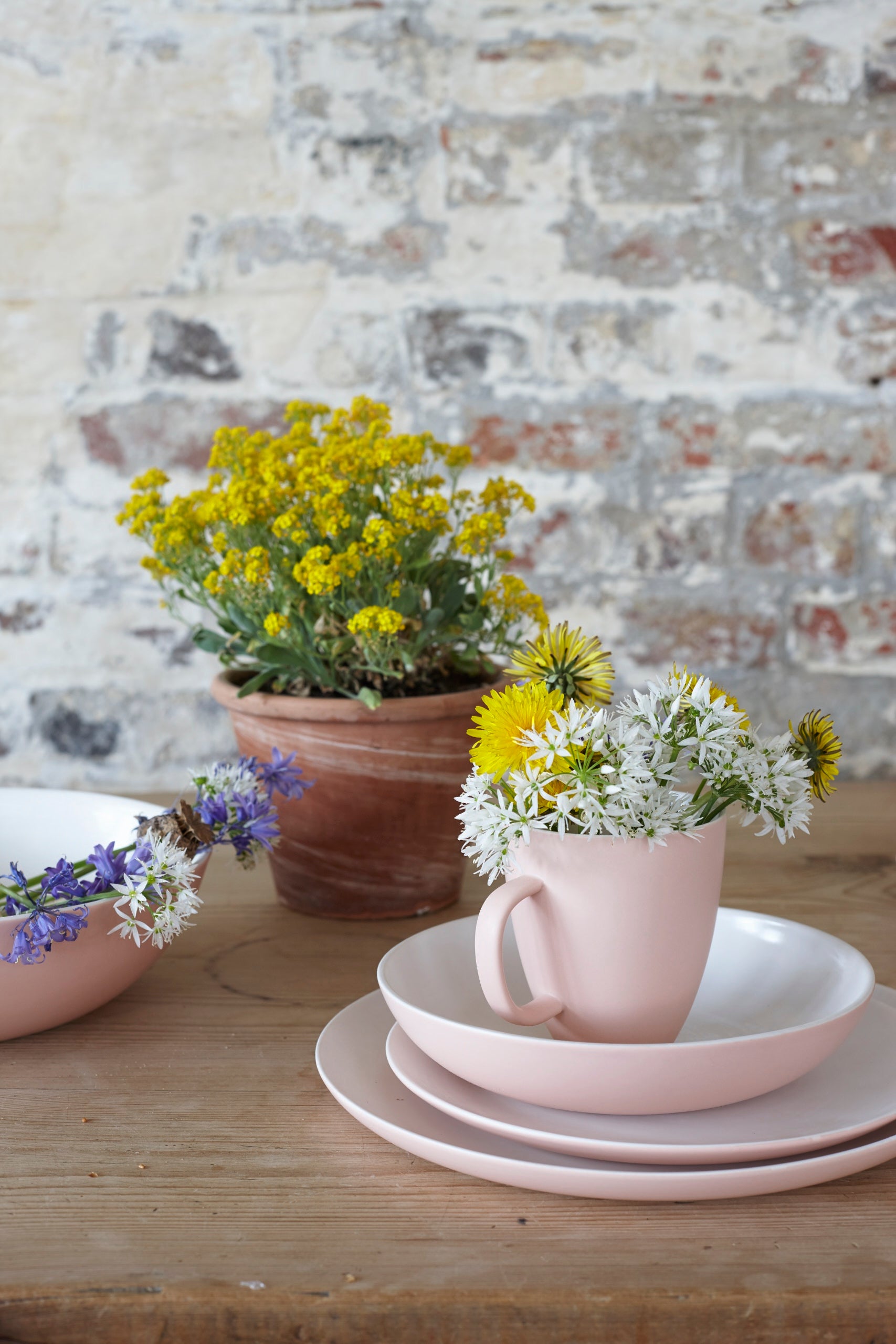 Procida Cereal Bowl - Set of 4 - Pink Canvas Home Procida