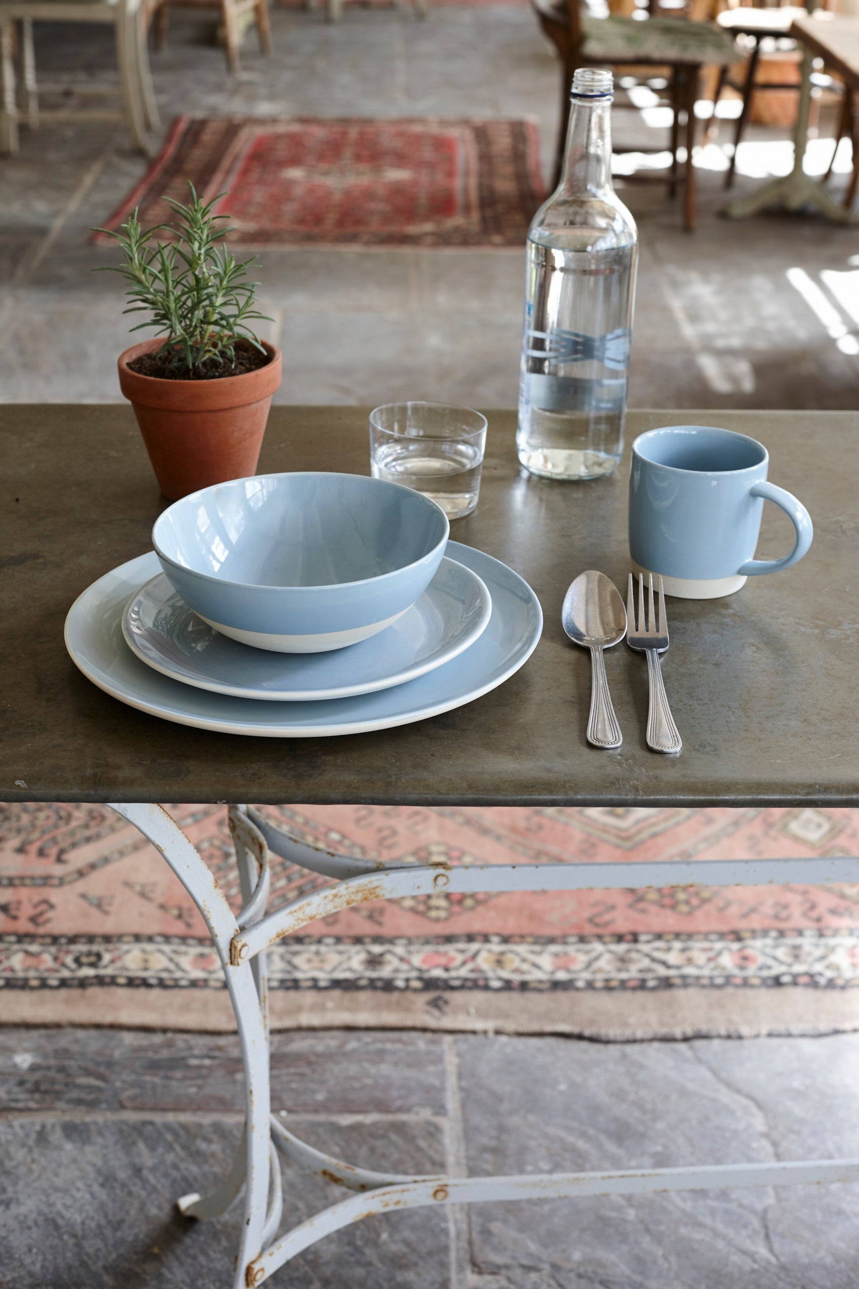 Shell Bisque Blue Porcelain Cereal Bowl, Set of 4 Canvas Home Blue, Bowls, Casual Dinnerware, Cereal Bowl, Cereal Bowl Set, Porcelain, Porcelain Dinnerware, Set of 4, Shell Bisque, Shell Bisque Blue, Shell Bisque Cereal Bowl, Shell Bisque Cereal Bowl Set, Shell Bisque Collection