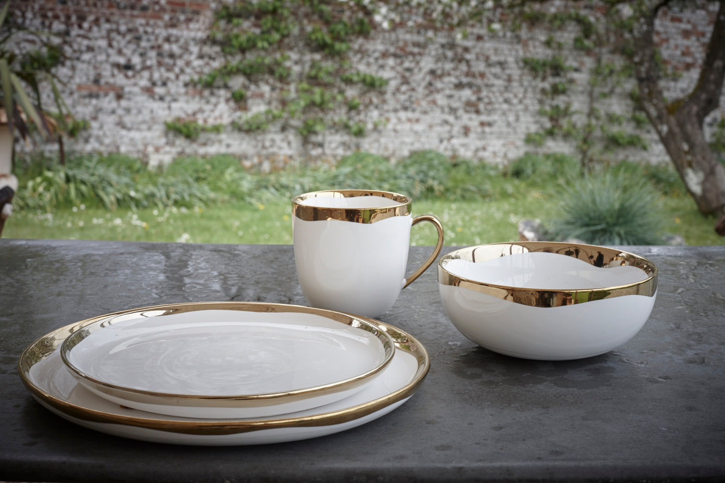 Dauville Gold Metallic Porcelain 20 Piece Dinnerware Set, Service For 4 Canvas Home Dauville, Dauville Cereal Bowl, Dauville Collection, Dauville Dinner Plate, Dauville Dinnerware Set, Dauville Gold, Dauville Gold Cereal Bowl, Dauville Gold Cup & Saucer, Dauville Gold Dinner Plate, Dauville Gold Dinnerware Set, Dauville Gold Metallic, Dauville Gold Metallic Porcelain Cereal Bowl, Dauville Gold Metallic Porcelain Dinner Plate, Dauville Gold Salad Plate, Dauville Porcelain Cereal Bowl, Dauville Po