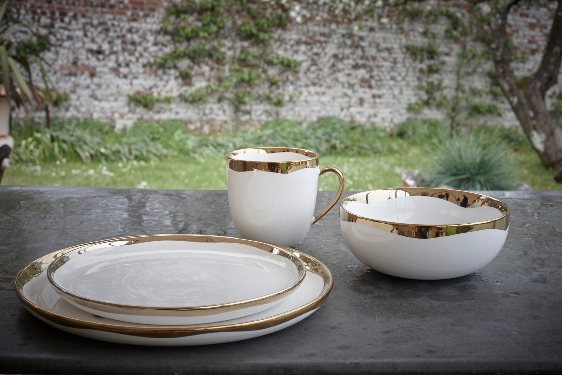 Dauville Gold Metallic Porcelain 20 Piece Dinnerware Set, Service For 4 Canvas Home Dauville, Dauville Cereal Bowl, Dauville Collection, Dauville Dinner Plate, Dauville Dinnerware Set, Dauville Gold, Dauville Gold Cereal Bowl, Dauville Gold Cup & Saucer, Dauville Gold Dinner Plate, Dauville Gold Dinnerware Set, Dauville Gold Metallic, Dauville Gold Metallic Porcelain Cereal Bowl, Dauville Gold Metallic Porcelain Dinner Plate, Dauville Gold Salad Plate, Dauville Porcelain Cereal Bowl, Dauville Po